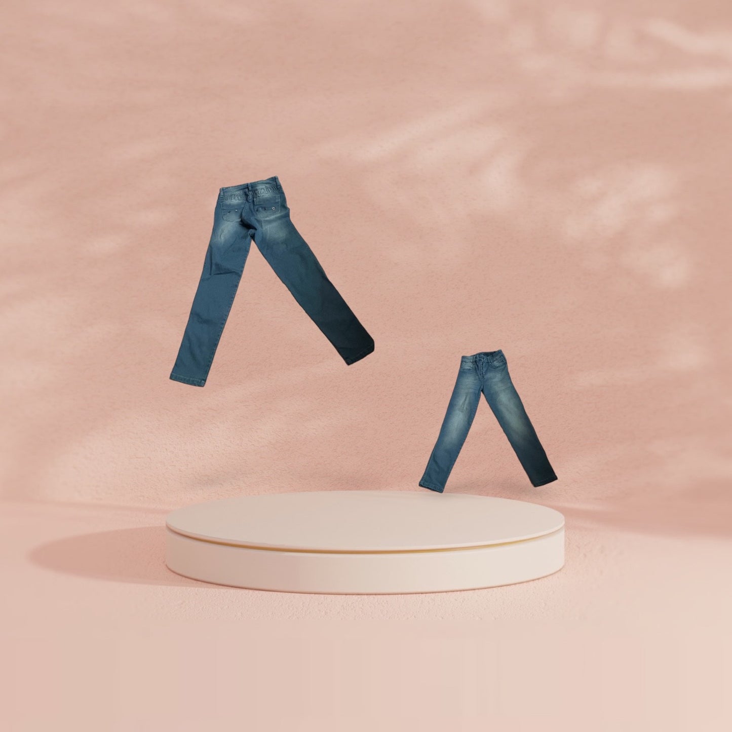 Light Blue High-Waisted Jeans