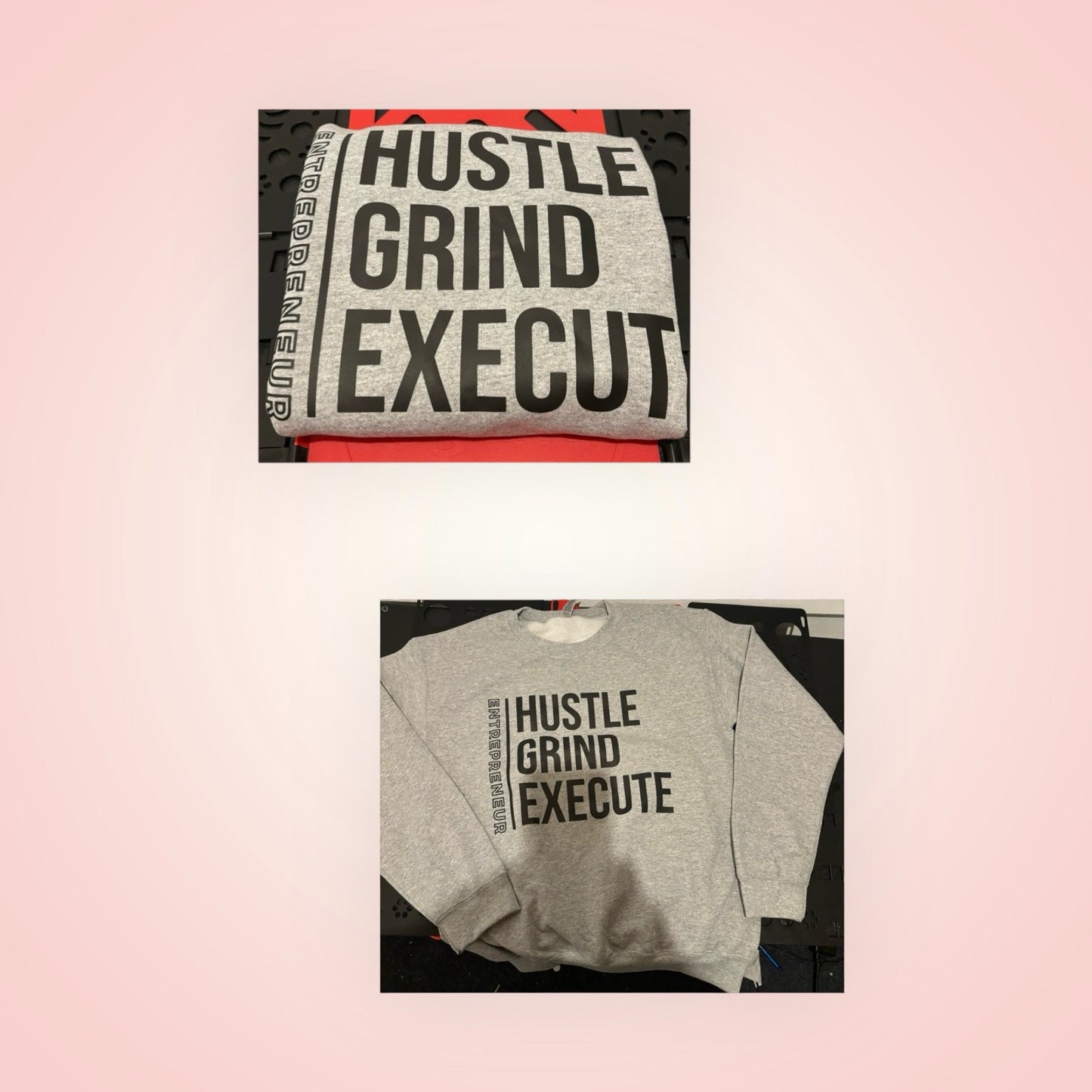 Hustle, Grind, Execute Long Sleeve Tee